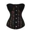 Push Up Translucent  Body Shaping Shapewear With Breast Cup - Image 7
