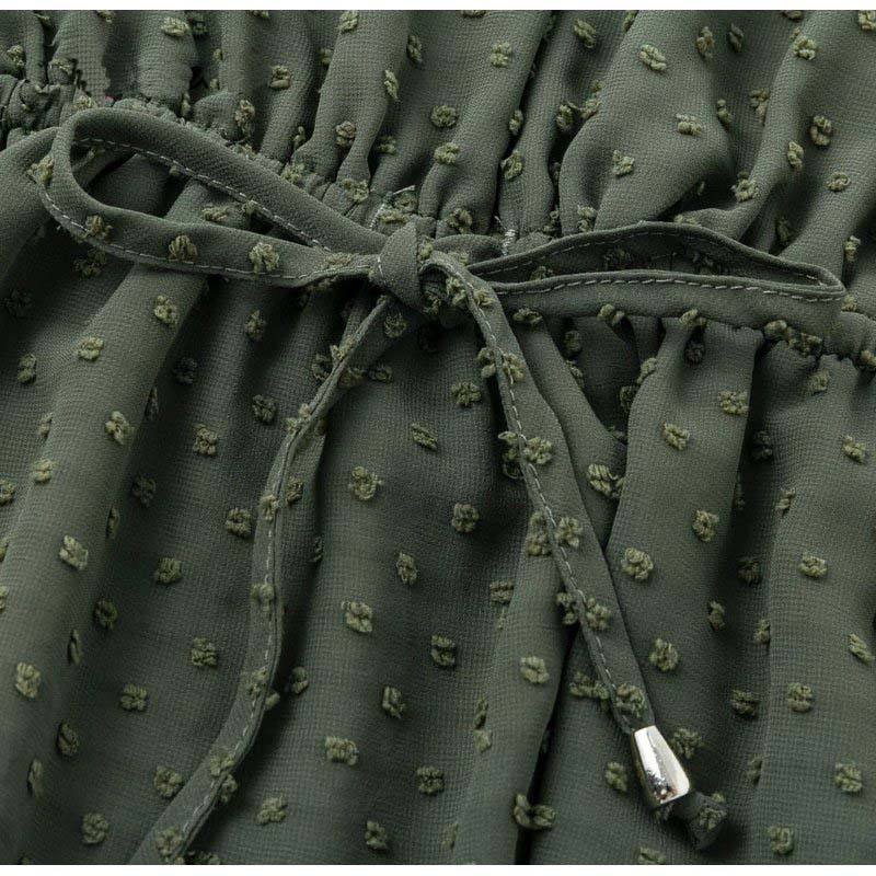 Ruffle Beach Mini Elegant Casual Mesh Dress - Image 10