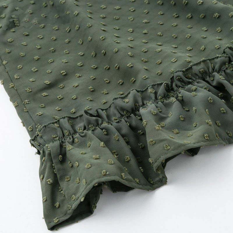 Ruffle Beach Mini Elegant Casual Mesh Dress - Image 11