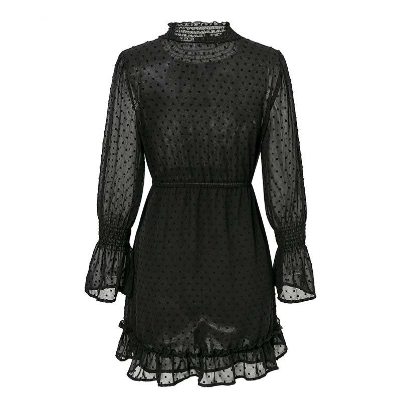 Ruffle Beach Mini Elegant Casual Mesh Dress - Image 18