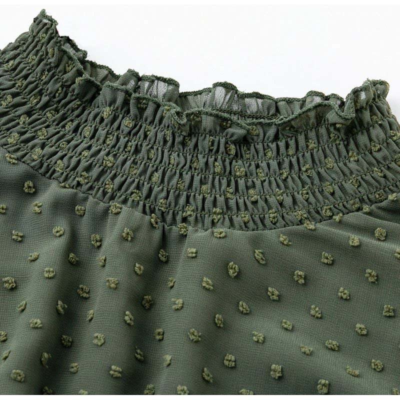 Ruffle Beach Mini Elegant Casual Mesh Dress - Image 8