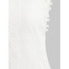 Scoop Collar Sleeveless See-Through Crochet Tunic - Image 7