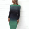 Sexy Bodycon Long Sleeve Party Dress - Image 3