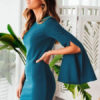 Sexy Bodycon Party Split Mini Dress - Image 2