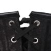 Sexy Clasp Fasteners Punk Black Corset - Image 6