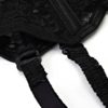 Sexy Floral Lace Underbust Waist Trainer Garter Corset - Image 8
