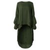 Sexy Irregular Ruffles Lantern Sleeve Dress - Image 2