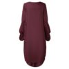 Sexy Irregular Ruffles Lantern Sleeve Dress - Image 6