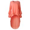 Sexy Irregular Ruffles Lantern Sleeve Dress - Image 7