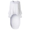 Sexy Irregular Ruffles Lantern Sleeve Dress - Image 9