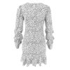 Sexy Print Long Sleeve Beach Holiday Party Dress - Image 5