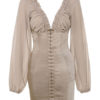 Sexy V Neck Sheath Bodycon Dress - Image 6