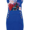 Sexy V Neck Sleeveless Pocket Elegant Slim Party Dress - Image 2