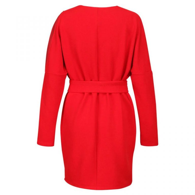 Sexy cold shoulder sweater dress - Image 15