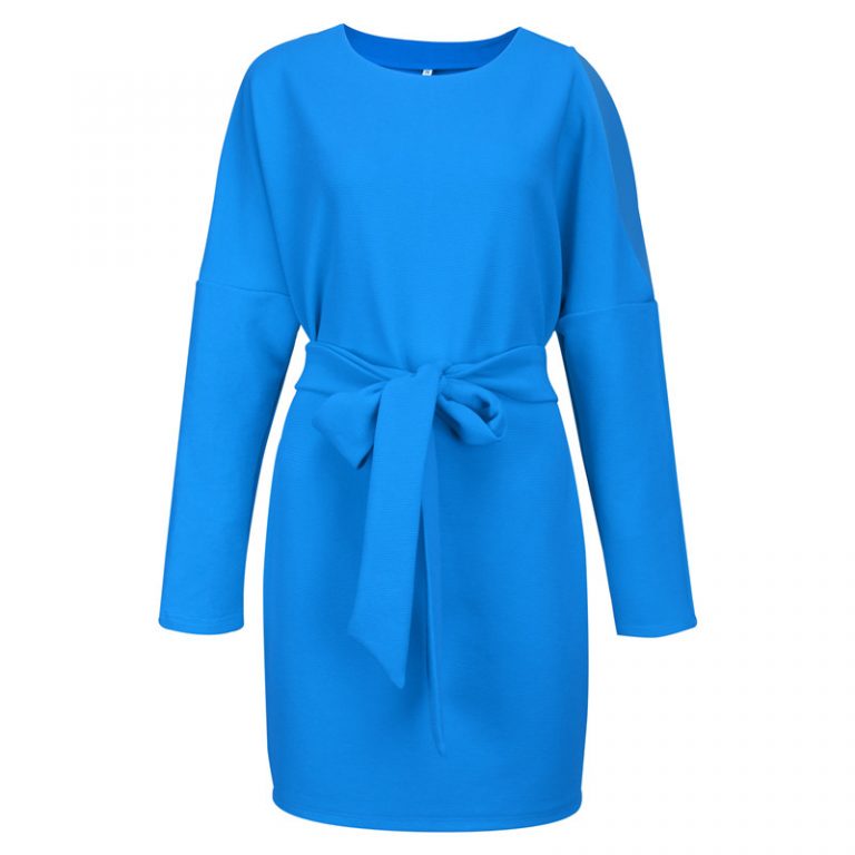 Sexy cold shoulder sweater dress - Image 16