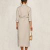 Streetwear Lapel Bow Loose Dress - Image 4