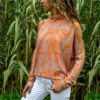Striped Loose Casual Sweater Ladies Jumpers Top - Image 19