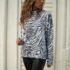 Striped T Shirt Casual Long Sleeve T-Shirt