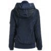 Stylish Hooded Long Sleeve Zip Up Spliced Women's Coat - Image 2
