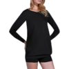 Long Sleeve Solid Color Pocket Design T-shirts - Image 2