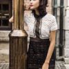 Sweet Lace Hollow out Patchwork Dress - Image 2
