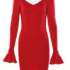 Sweetheart Neck Body Conscious Dress - Image 4