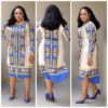 Turn Down Collar Button Up High Street Long Shirt Dresses - Image 3