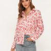Turn Down Collar Plus Size Office Shirt Top - Image 4