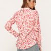 Turn Down Collar Plus Size Office Shirt Top - Image 9