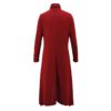 Turtleneck Warm Casual Long Sleeve Solid Maxi Party Dress - Image 19