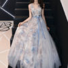 V Neck Graduation Prom Party Dress