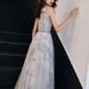 V Neck Graduation Prom Party Dress - Image 4