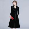 Velvet office work coats and jackets