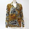 Vintage Animal Print Leopard Blouses - Image 8