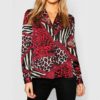Vintage Animal Print Leopard Blouses - Image 9