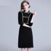 Vintage elegant office work slim party dress - Image 2