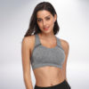 Wireless No Padding Racerback Seamless Sports Bra - Image 2