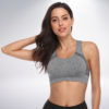 Wireless No Padding Racerback Seamless Sports Bra - Image 4