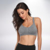 Wireless Strappy Comfortable Support Fitness Sports Bra - Image 3