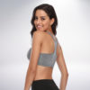 Wireless Strappy Comfortable Support Fitness Sports Bra - Image 4