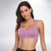 Wireless Strappy Comfortable Support Fitness Sports Bra - Image 5