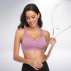 Wireless Strappy Comfortable Support Fitness Sports Bra - Image 8