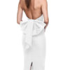 Halter Bows Sleeveless Backless Semi Formal Party Dresses - Image 9