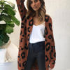 Cardigans V Neck Animal Print - Image 8