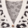 Cardigans Long Sleeve V Neck Animal Print - Image 8