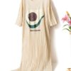 Cartoon Fruit Print Leisure Overhead Nightgown - Image 2
