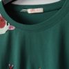Cartoon Pig Printing Cotton Nightgown - Image 5