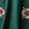 Cartoon Pig Printing Cotton Nightgown - Image 10