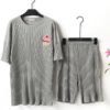 Casual Cotton Overhead Loose Pajama Set - Image 2