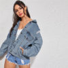 Casual Double Pocket Streetwear Denim Jacket - Image 4